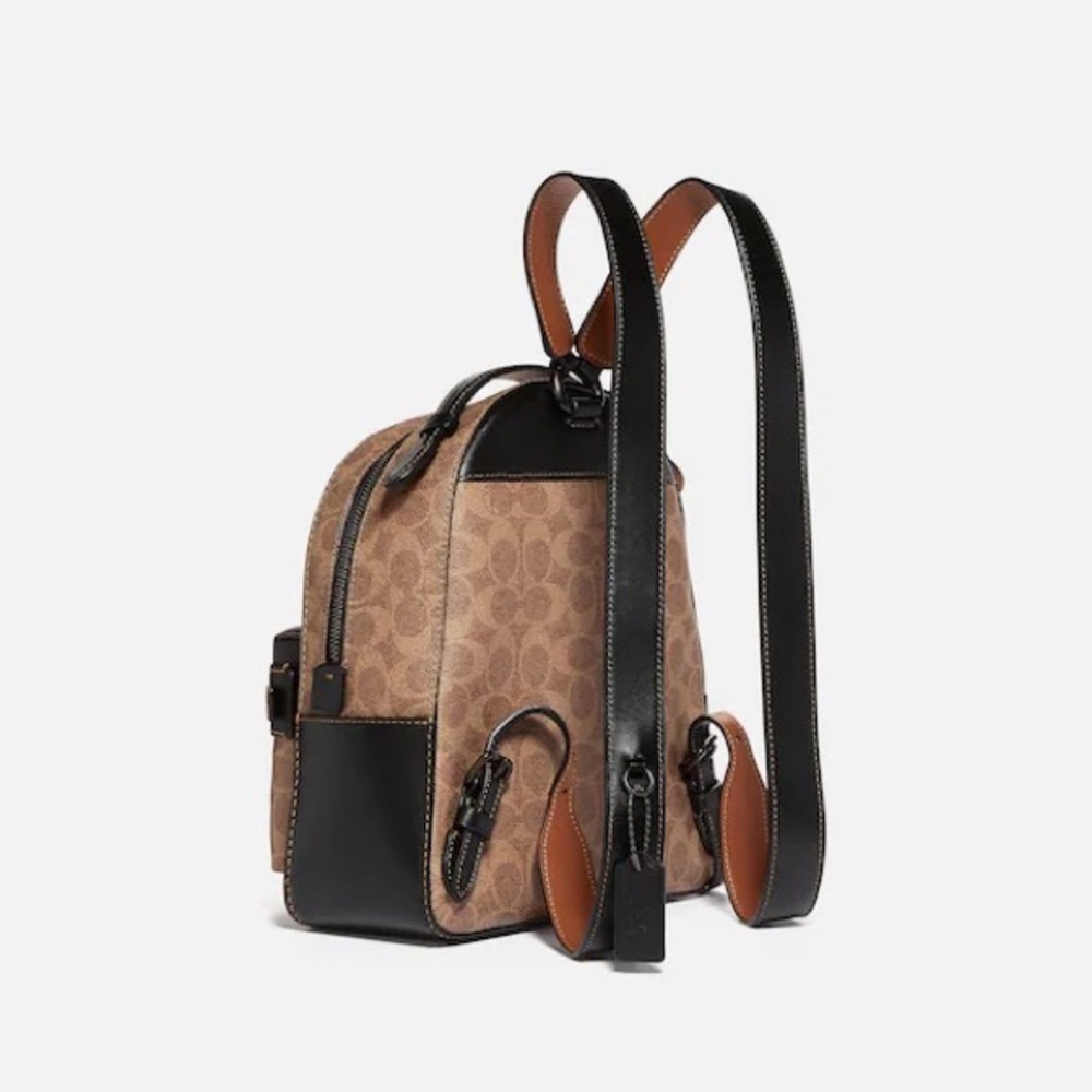 Disney X Coach Campus Backpack 23 In Signature Canvas With Disney Patches